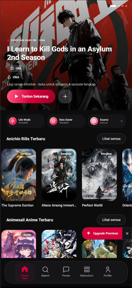 TetoNova App Screenshot